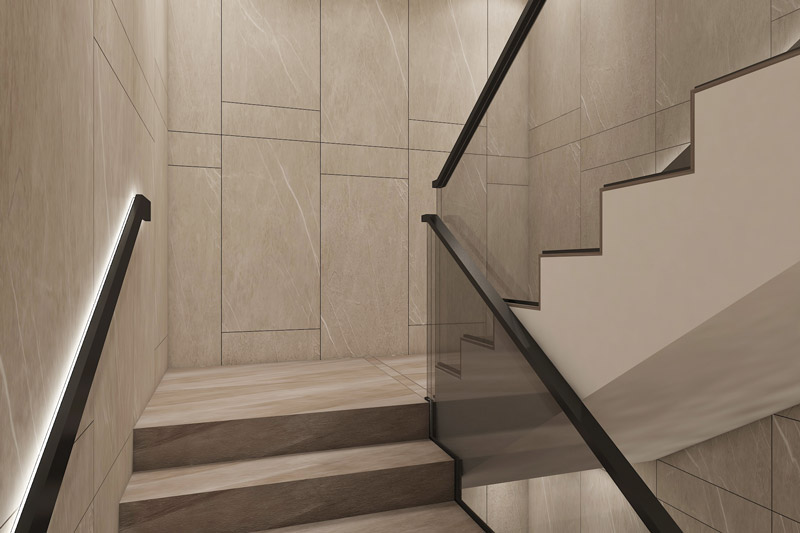 مراحل نصب کاشی بدنه خانه و راه پله بدون خطا