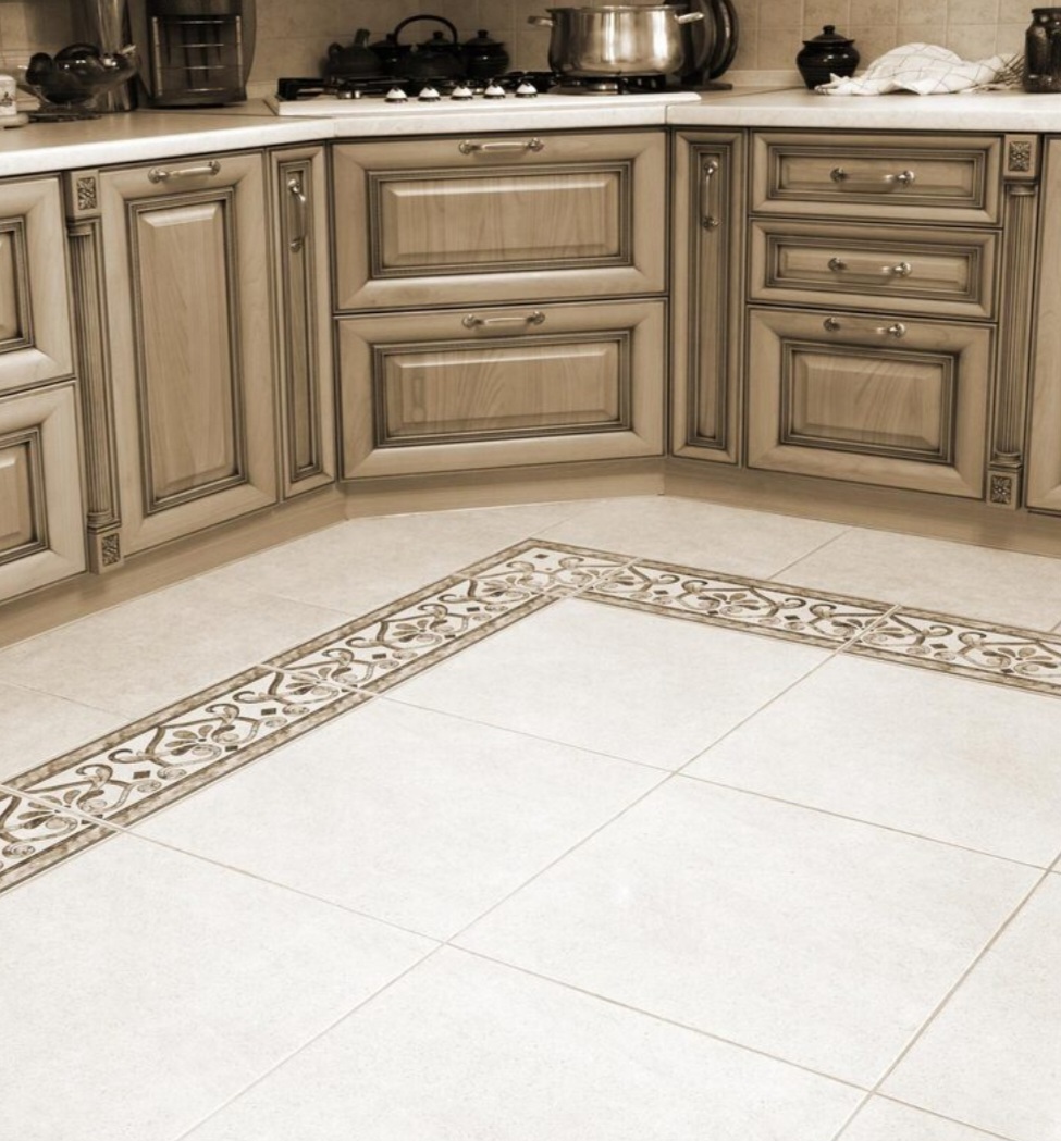 کف آشپزخانه قدیمی