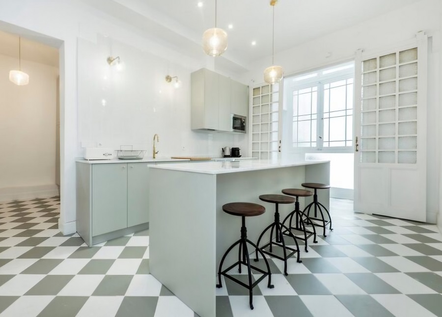 سرامیک پرسلانی کف آشپزخانه