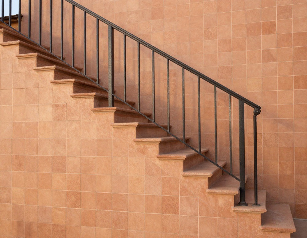 کاشی بدنه راه پله مدرن